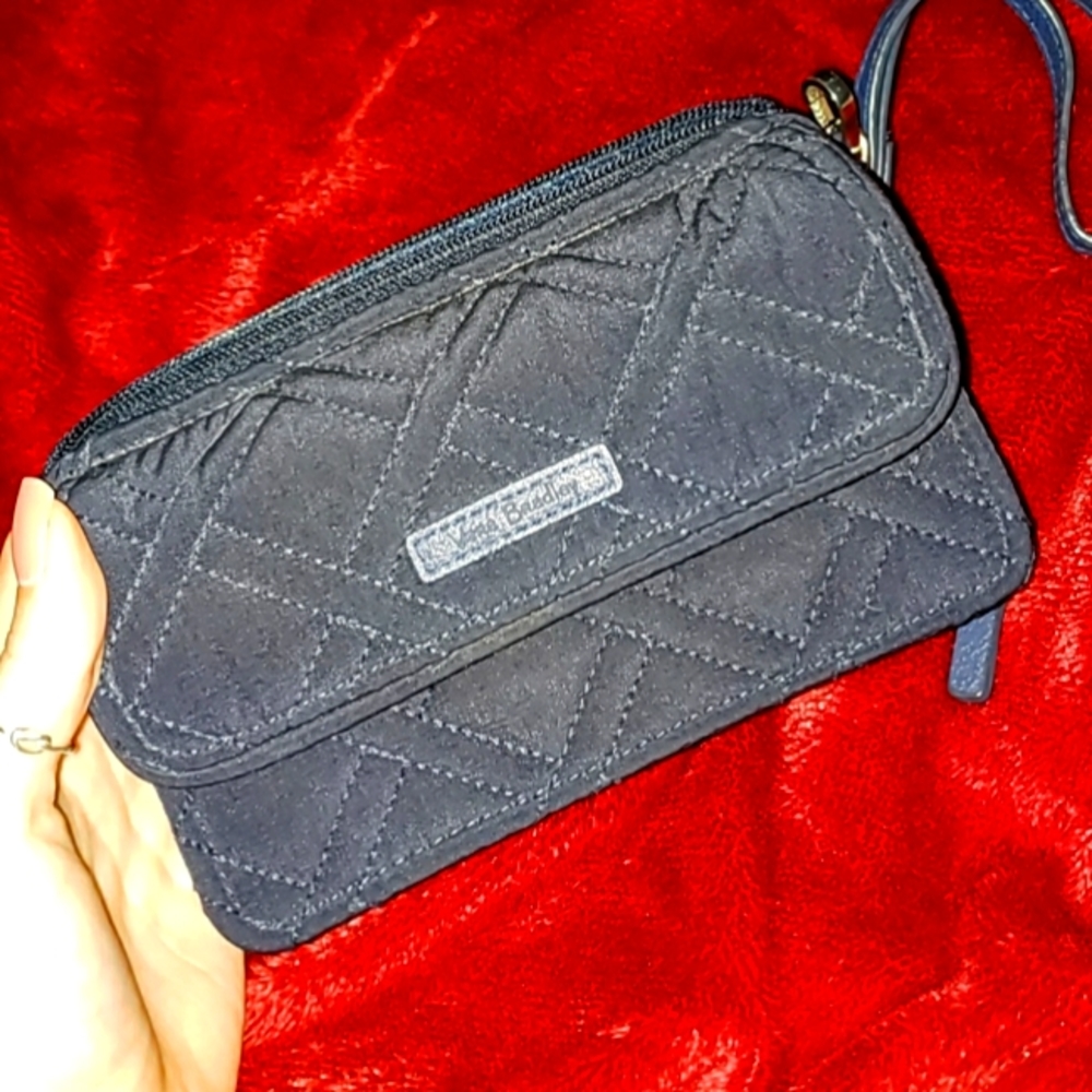 Brand new Vera Bradley Navy Wristlet